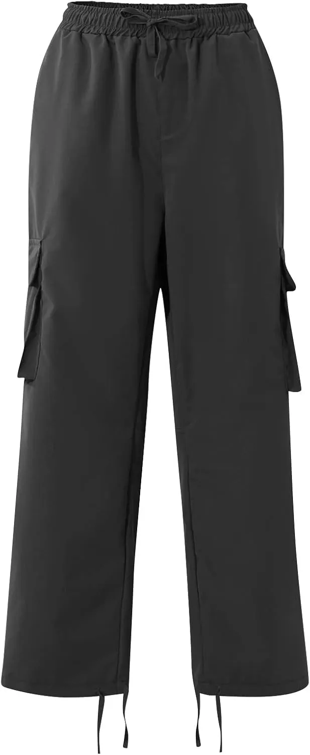 Baggy Cargo Pants for Men Relaxed Fit Lightweight Cargo Jogger Sweatpants Outdoor Workout Work Pants with Pockets