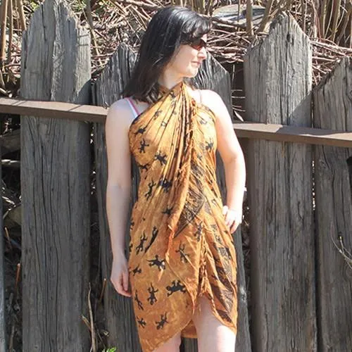 Bali Gecko Scarves/Sarongs
