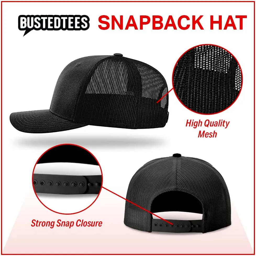 Falcon Outline Back Mesh Hat Casual Wear - Baseball Cap for Mens & Womens Breathable Mesh Adjustable Snapback Strap