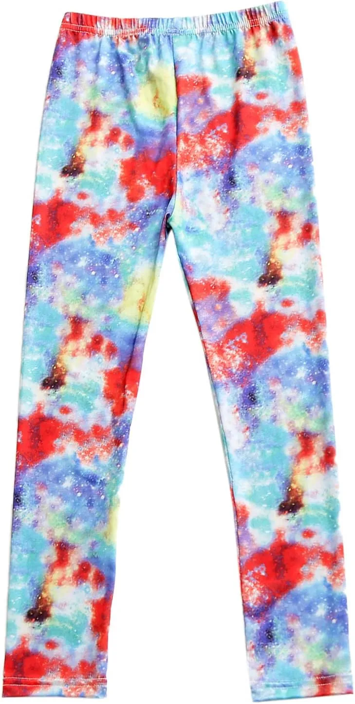 Girls' Leggings Kids High Waist Stretch Athletic Dance Yoga Pants Toddler Workout Active Leggings Fashion Streetwear