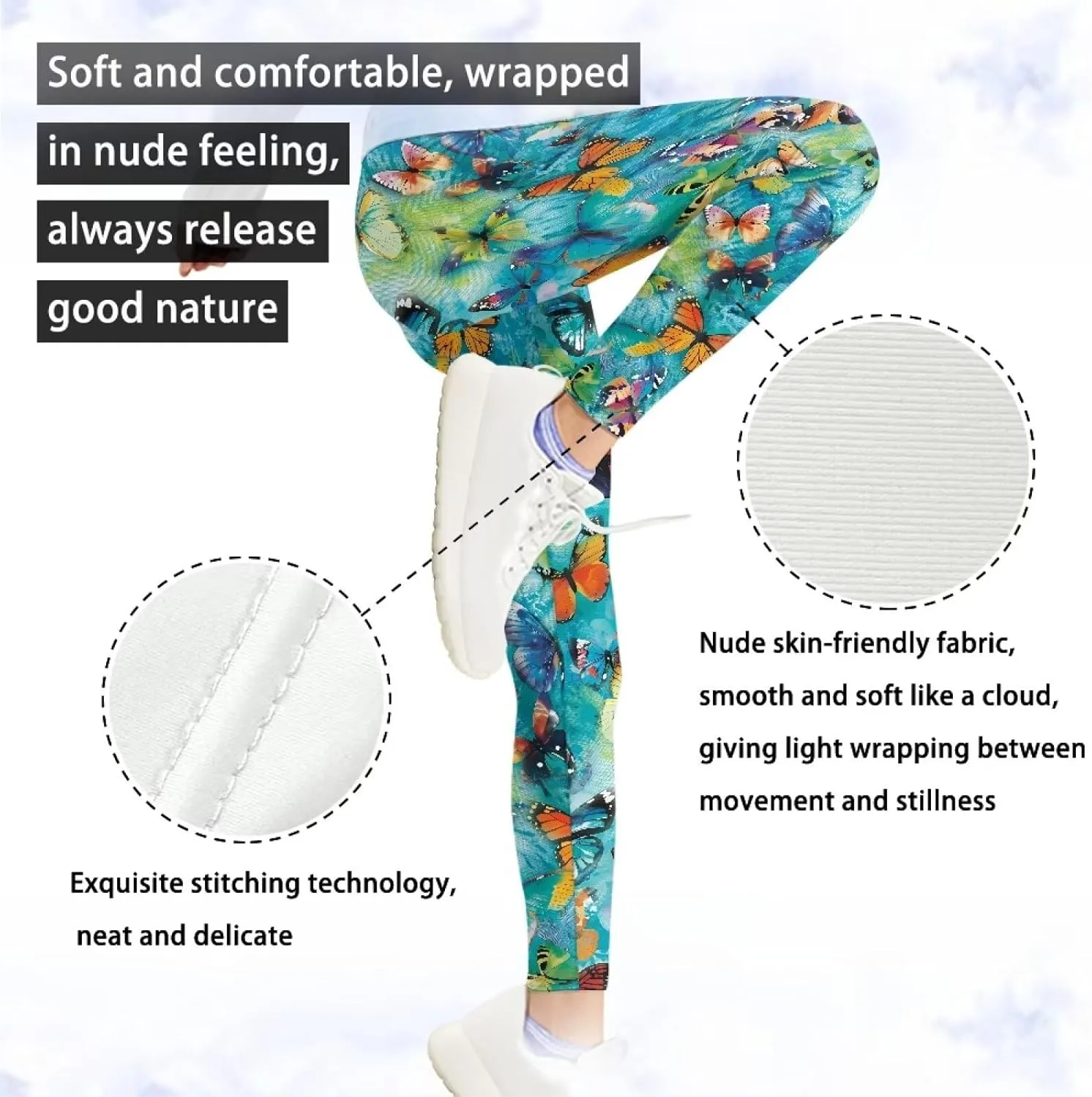 Girls Stretch Leggings Ankle Length 4-13 Years Kids