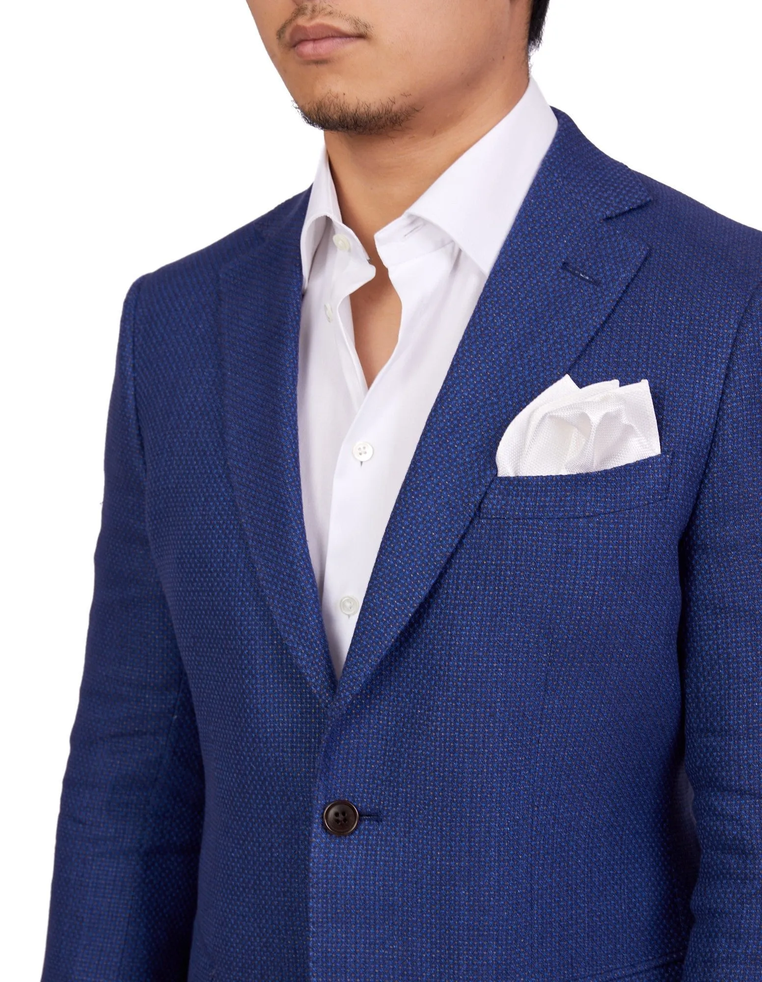 Henry Sartorial Corby Linen Blazer Navy REG