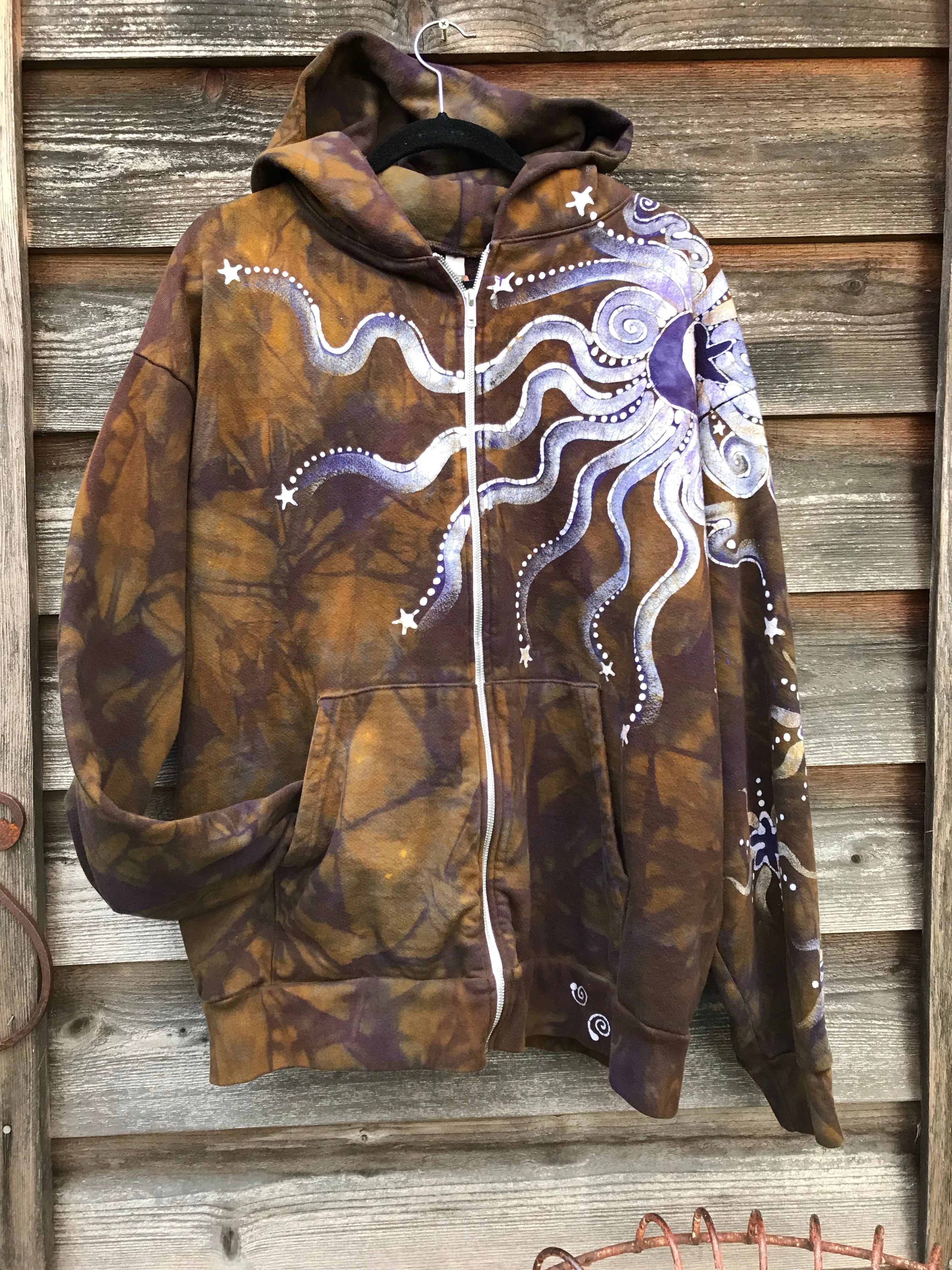 RESERVED for Diane MEMBERSHIP ONLY - Handcrafted Batik Zipper Hoodie Combo