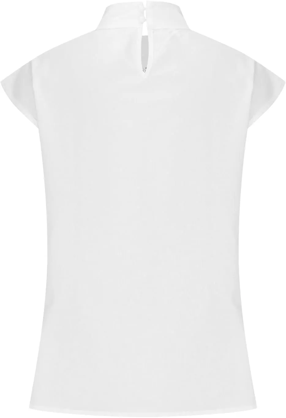 Womens Cotton Linen Tshirts Fashion Slim Fit High Neck Cap Sleeve Lace Shirt 2025 Summer Casual Sexy Blouse Tops